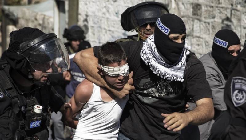 إسرئيل تعتقل 54 طفلا فلسطينيا في شهر واحد
