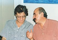 حسن العبد الله مع محمود درويش