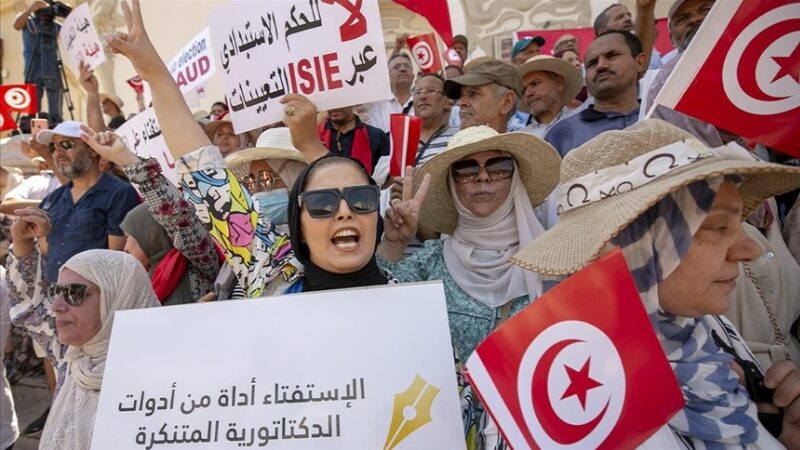تونس: جبهة الخلاص تدعو إلى انتخابات مبكرة بعد المشاركة المحدودة في الاستفتاء
