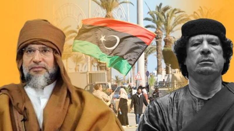 اختفاء نجل القذافي في الصحراء الليبية