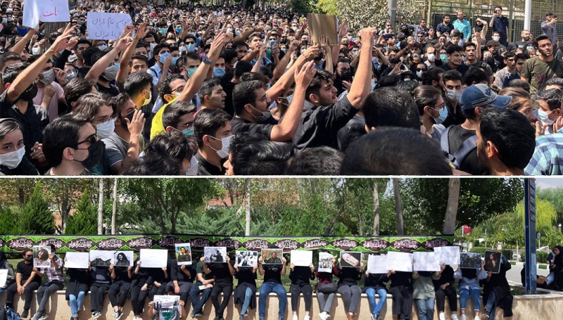 طلاب إيران في الشوارع: العار لزعيمنا الحقير