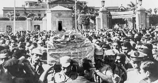 جنازة طه حسين ( 31 أكتوبر 1973)