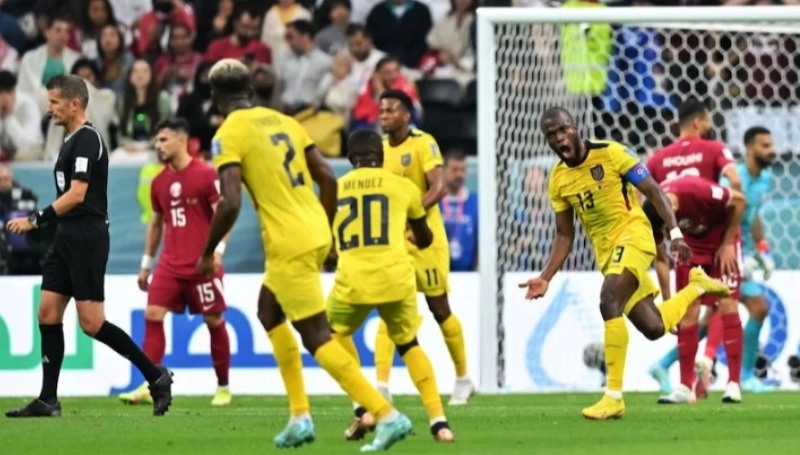 فوز الإكوادور على قطر 2 ــــ 0