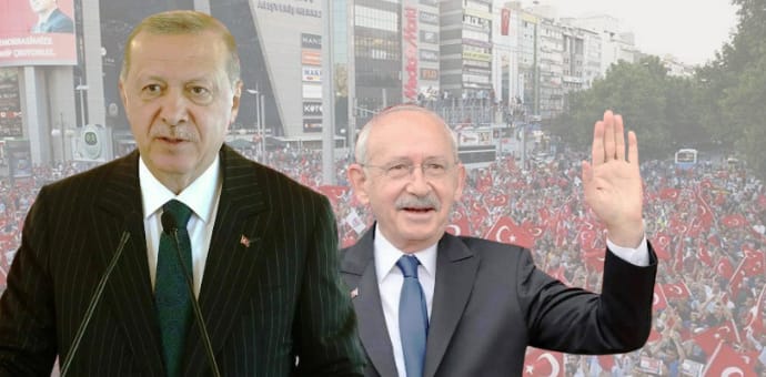 انتخابات تركيا الى جولة ثانية واردوغان وأوغلو يتحضران