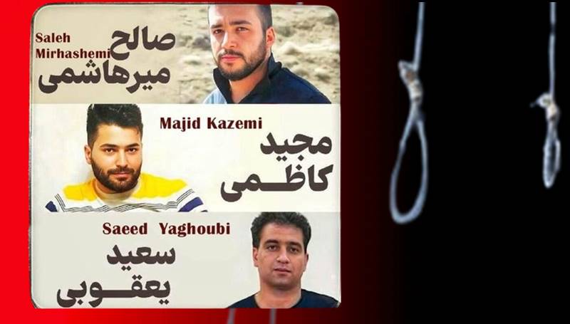 إعدام ثلاثة محتجين.. وإيران تُضرب وتحزن
