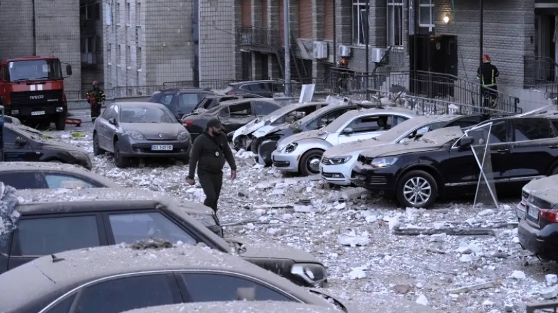 كييف تصد هجوما في دونيتسك ولوغانسك وبوتين يتهم “الاعداء” بزعزعة امن روسيا
