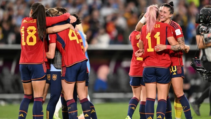 فوز إسبانيا على إنكلترا في بطولة كأس العالم للسيدات