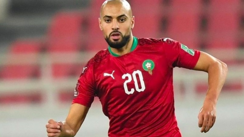 اللاعب المغربي سفيان أمرابط إلى الدوري الإنكليزي
