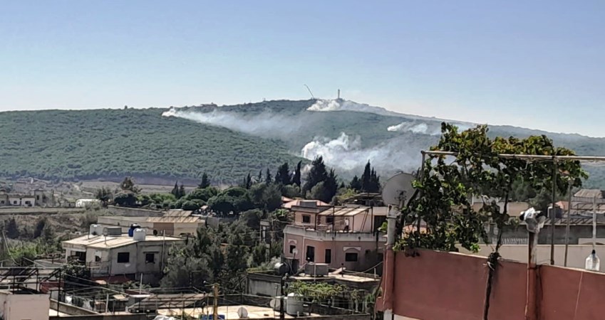 حرائق بالقنابل الفوسفورية في علما الشعب .. وعدد قتلى حزب الله يرتفع إلى 45