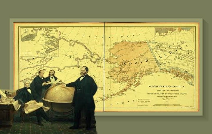 عندما باعت روسيا شبه جزيرة ألاسكا إلى الولايات المتحدة الأمريكية