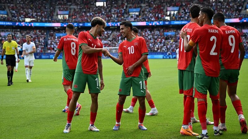 إنجاز تاريخي.. المنتخب المغربي في المربع الذهبي لأولمبياد باريس