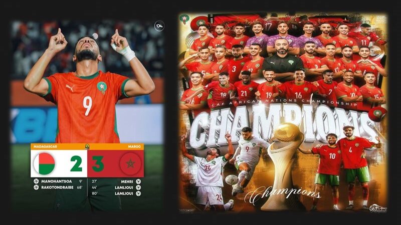 الفوز الثالث للمغرب ببطولة إفريقيا للمحليين في كرة القدم